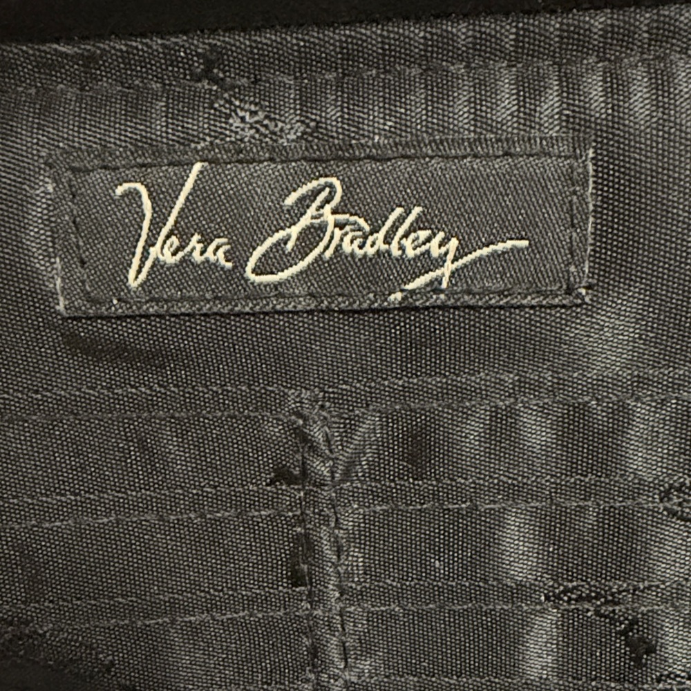 Vera Bradley Pirouette Black Pattern Wallet - Picture 2 of 4